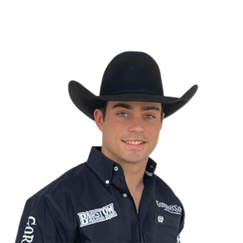Photo of American Hat Company 1000x felt cowboy hat in natural.