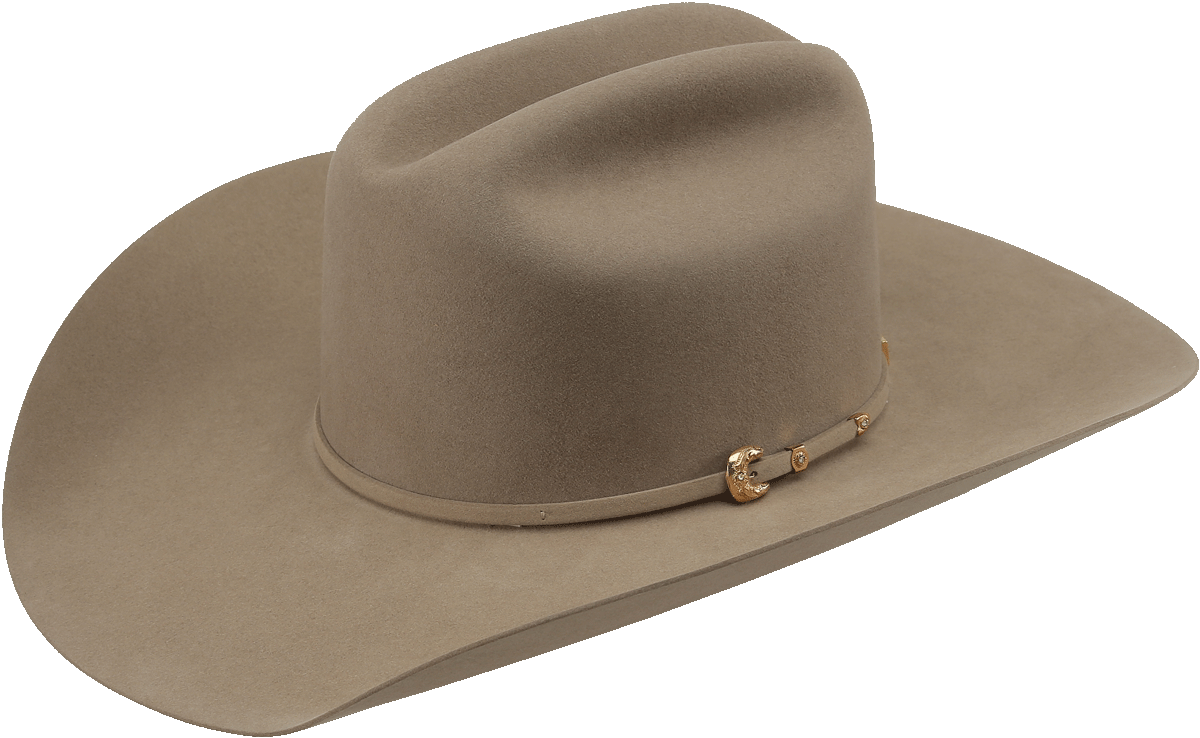Photo of American Hat Company 1000x felt cowboy hat in natural.