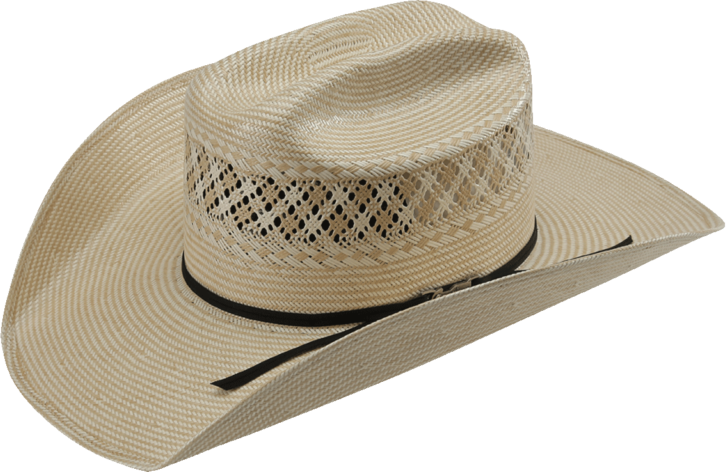 A photo of an American Hat Company 1000X felt cowboy hat in the color black.