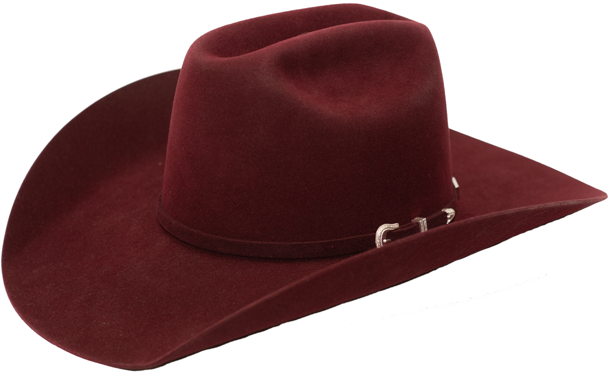 Photo of American Hat Company 1000x felt cowboy hat in natural.