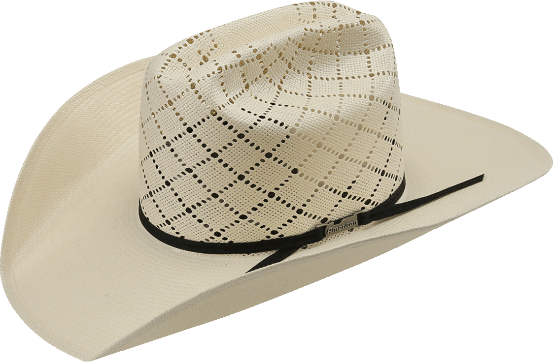 A photo of an American Hat Company 1000X felt cowboy hat in the color silver belly.