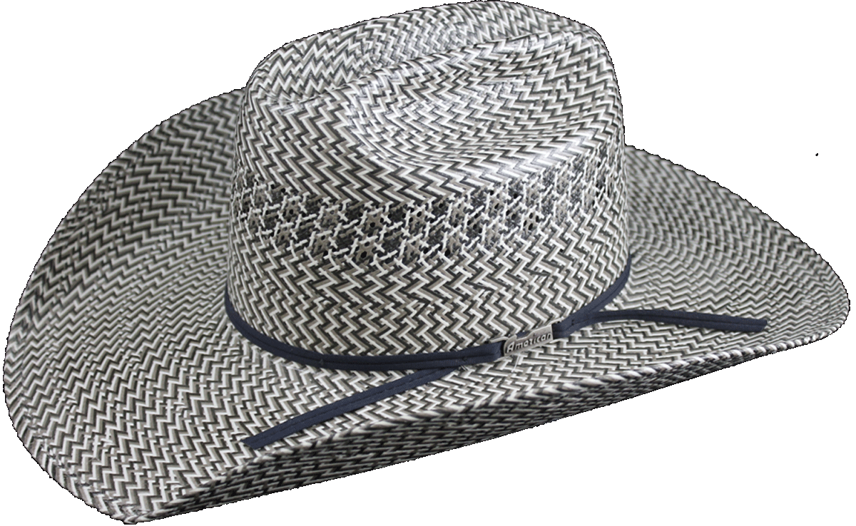 A photo of an American Hat Company 1000X felt cowboy hat in the color silver belly.