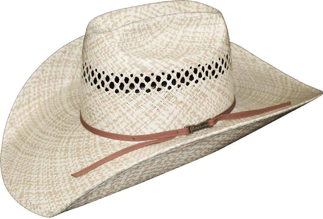A photo of an American Hat Company 1000X felt cowboy hat in the color black.