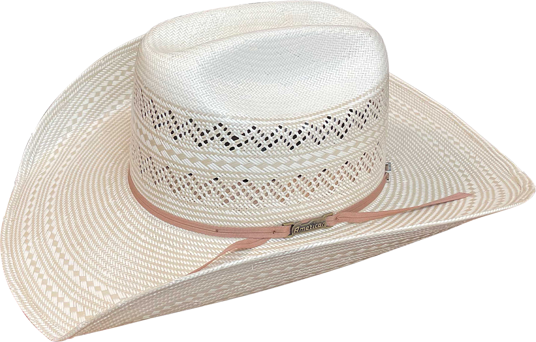 A photo of an American Hat Company 1000X felt cowboy hat in the color pecan.
