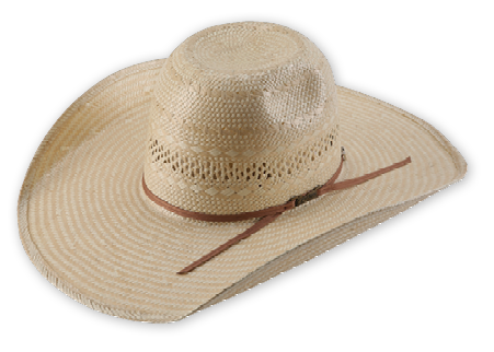 A photo of an American Hat Company 1000X felt cowboy hat in the color pecan.