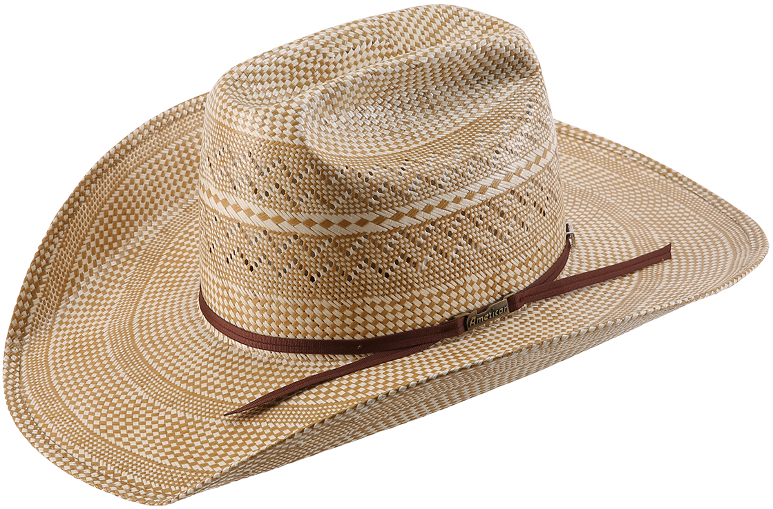 A photo of an American Hat Company 1000X felt cowboy hat in the color pecan.