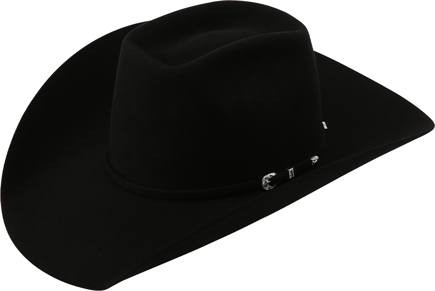 Tuf Cooper 40X felt cowboy hat in the color pecan.