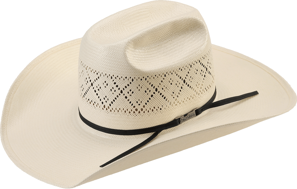 A photo of an American Hat Company 1000X felt cowboy hat in the color silver belly.