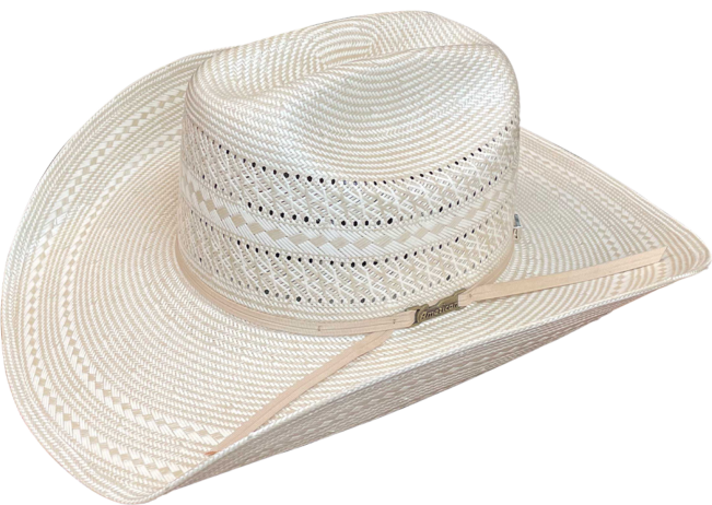 A photo of an American Hat Company 1000X felt cowboy hat in the color pecan.