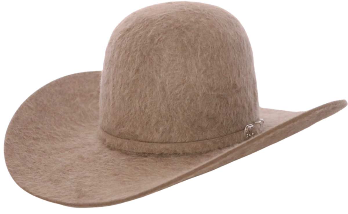 Photo of American Hat Company 1000x felt cowboy hat in natural.